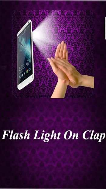 FlashLight On Clap - Android screenshot 3