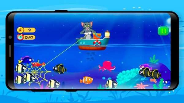 Tom Fishing Games स्क्रीनशॉट 3