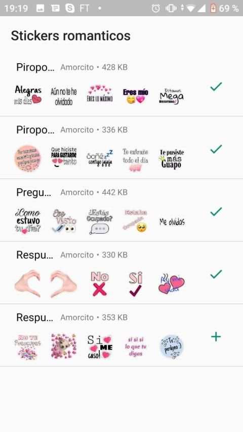 Stickers de amor y Piropos para WhatsApp * screenshot 4