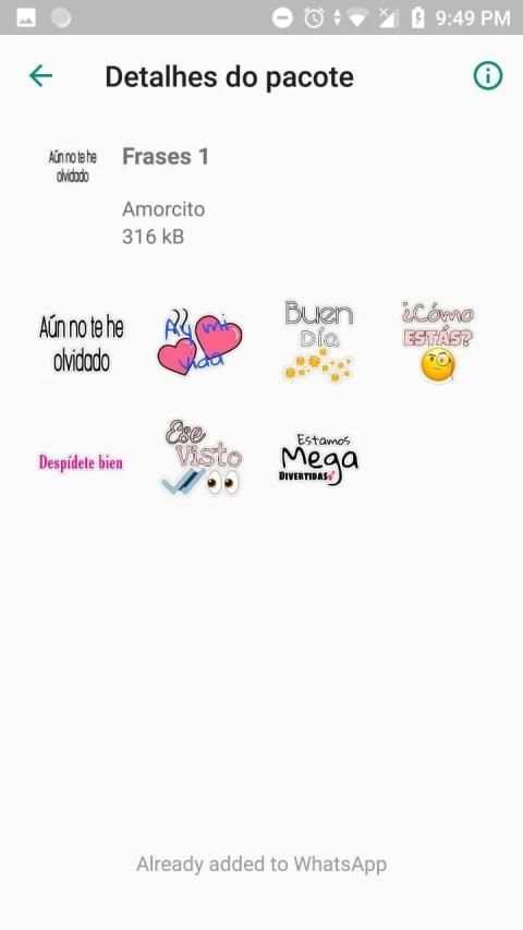 Stickers de amor y Piropos para WhatsApp * screenshot 2