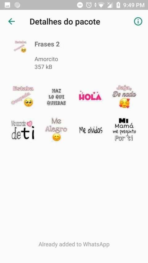 Stickers de amor y Piropos para WhatsApp * screenshot 1