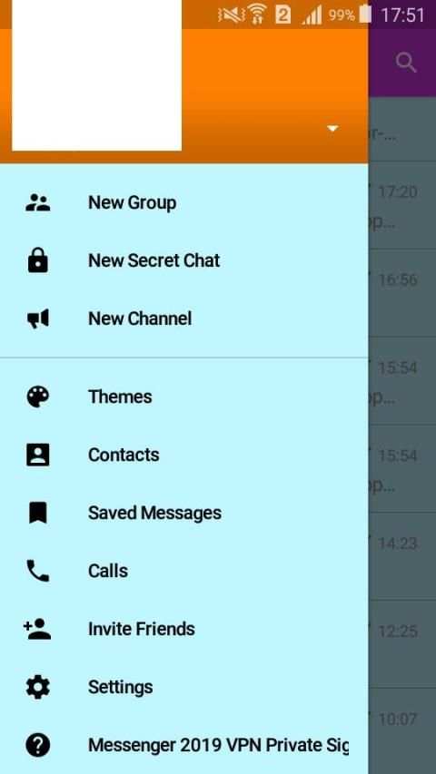 Messenger 2019 VPN Private Signals screenshot 2