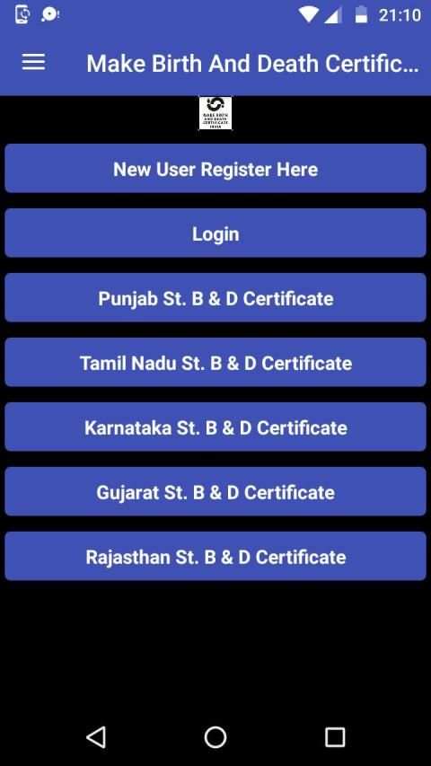 Make Birth And Death Certificate India screenshot 3