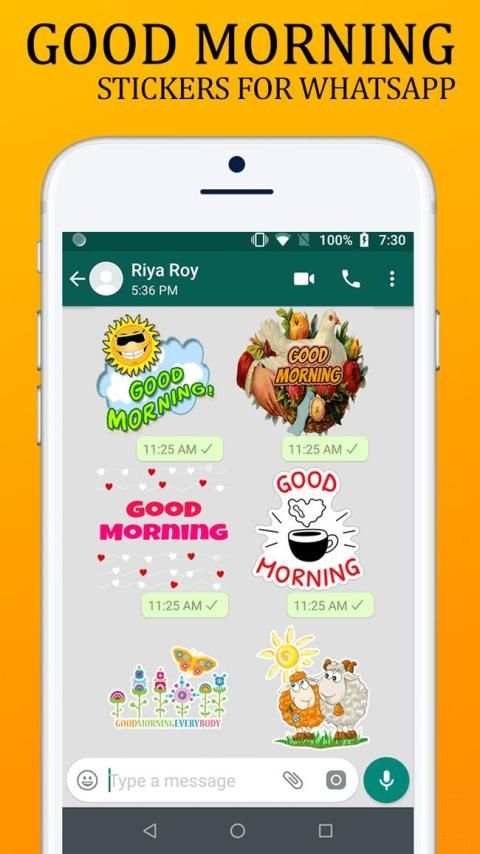 Good Morning Sticker For Whatsapp screenshot 6