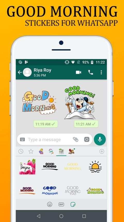 Good Morning Sticker For Whatsapp screenshot 5