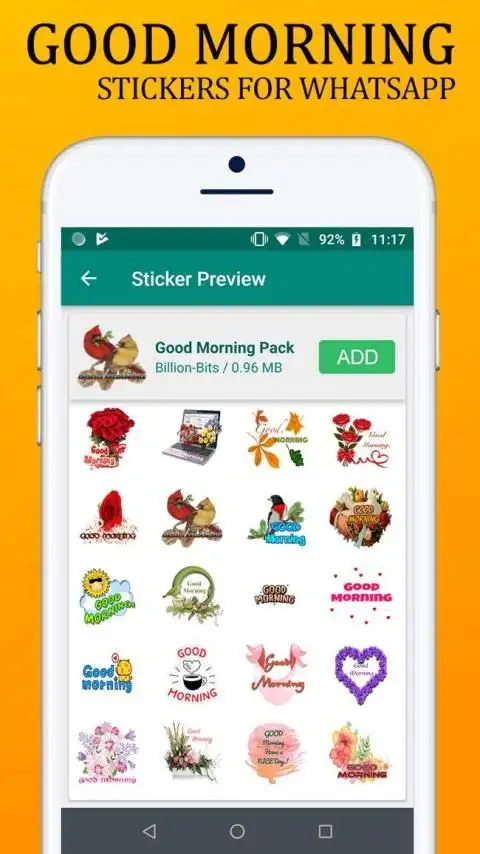 Good Morning stickers for whatsapp APK Download 2024 - Free - 9Apps