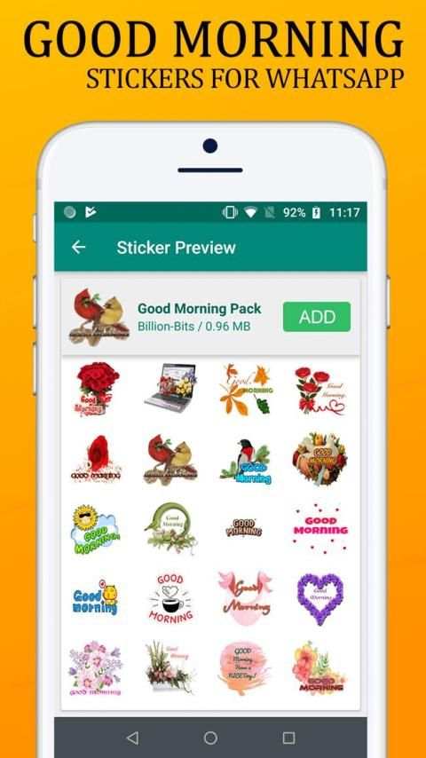 Good Morning Sticker For Whatsapp screenshot 2