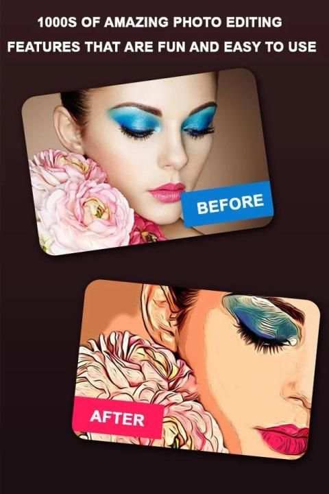 FillArt - Cartoon Photo Filter, Art Effect स्क्रीनशॉट 4