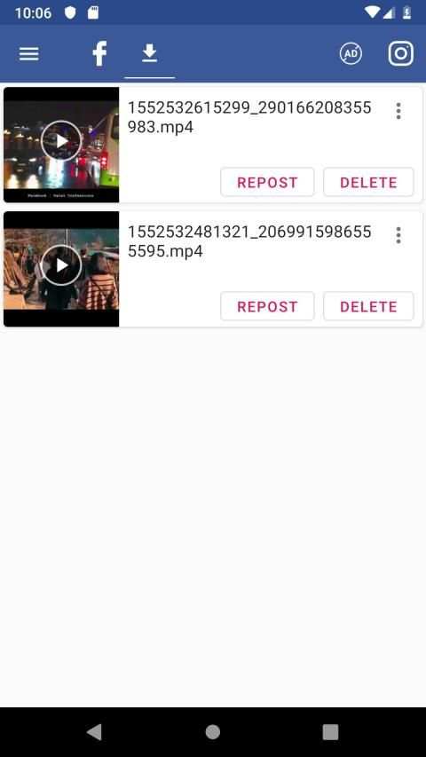 Video Downloader for Facebook - Lighting Version screenshot 4
