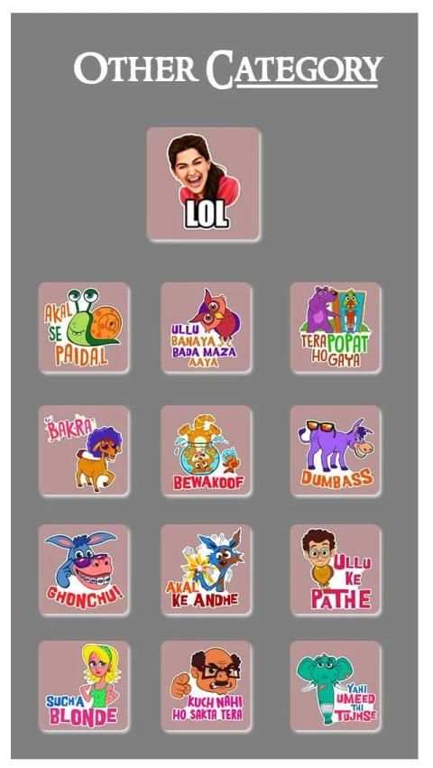 Chatting Sticker for whatapp(WAStickerApps) स्क्रीनशॉट 2
