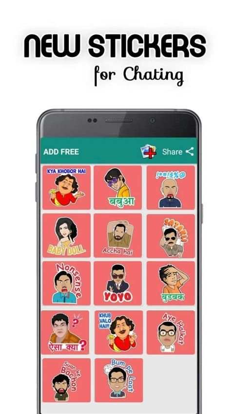 Chatting Sticker for whatapp(WAStickerApps) स्क्रीनशॉट 3