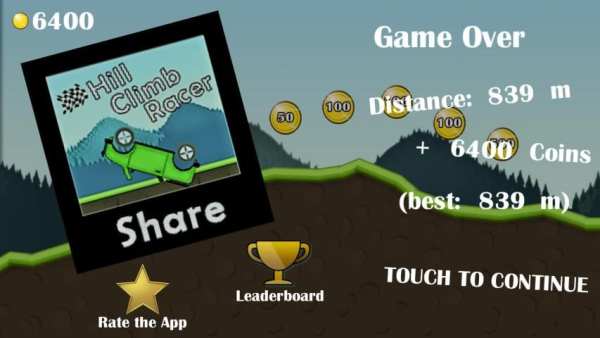 Hill Climb Racer screenshot 2