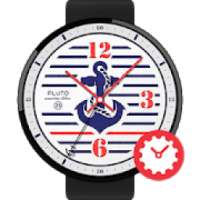 Marine Blue watchface by Pluto on 9Apps