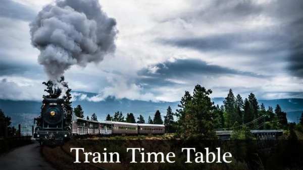 Train Time Table screenshot 2