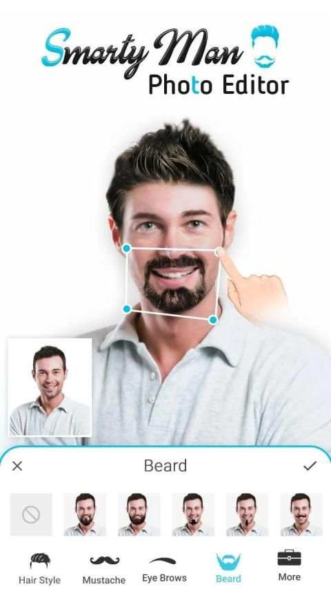 Smarty Man Photo Editor – Men Mustache, Hairstyle स्क्रीनशॉट 5
