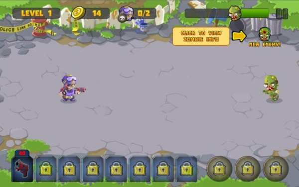 Police VS Zombie Attack Halloween screenshot 1