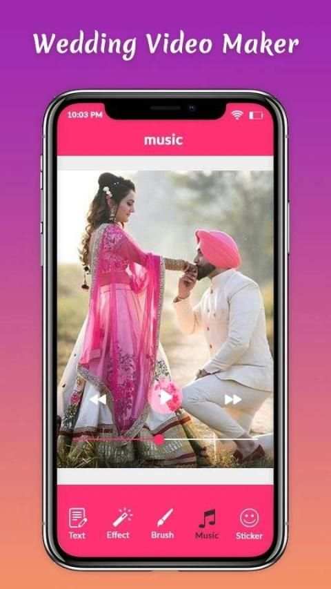 Wedding Video Maker with Song स्क्रीनशॉट 5