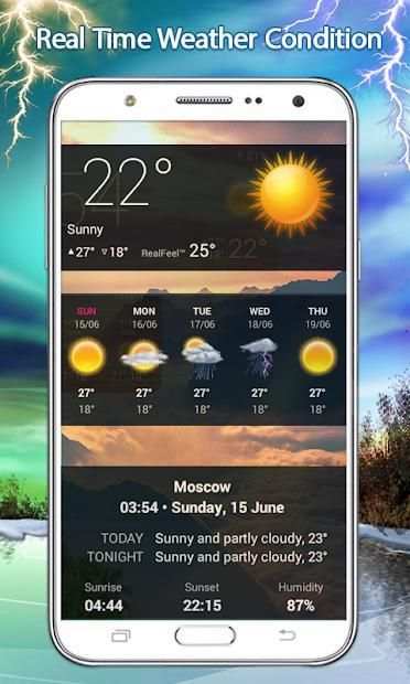 Weather: Clock and Widget screenshot 8