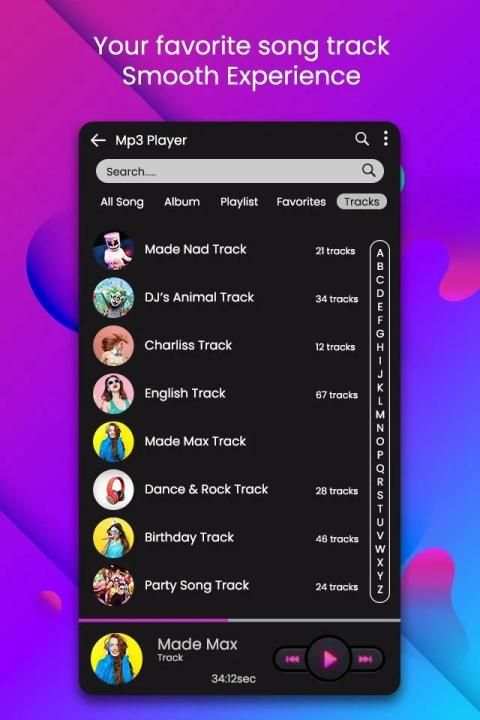 MP3 Music Player screenshot 2
