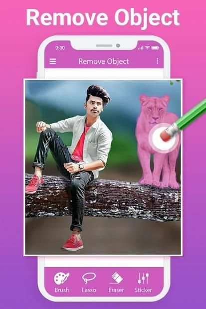Remove Object from Photo – Cut Pater Photo Editor screenshot 3
