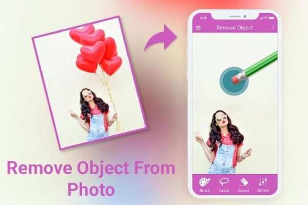 Remove Object from Photo – Cut Pater Photo Editor screenshot 1