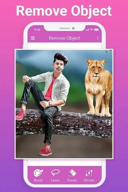 Remove Object from Photo – Cut Pater Photo Editor screenshot 4