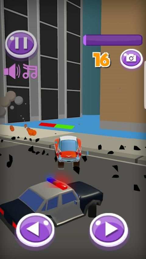 Car Demolition Police Chase स्क्रीनशॉट 9