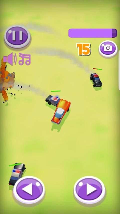 Car Demolition Police Chase स्क्रीनशॉट 7