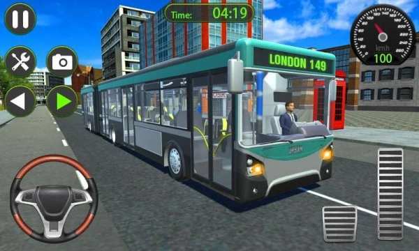 Bus Driver Simulator 2019 - Free Real Bus Game स्क्रीनशॉट 1