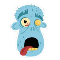 ikon WAStickerApps - Zombiemtion