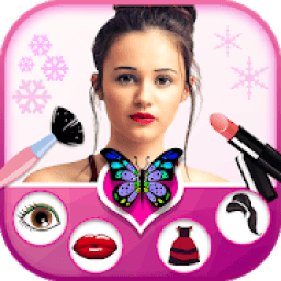Girls Makeup Photo Editor Face beauty Makeup आइकन