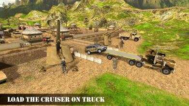US Army Cruise Ship Transport Jeep Games screenshot 2