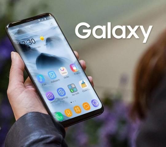 ikon Galaxy launcher theme 2020