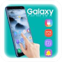 Galaxy launcher theme 2020