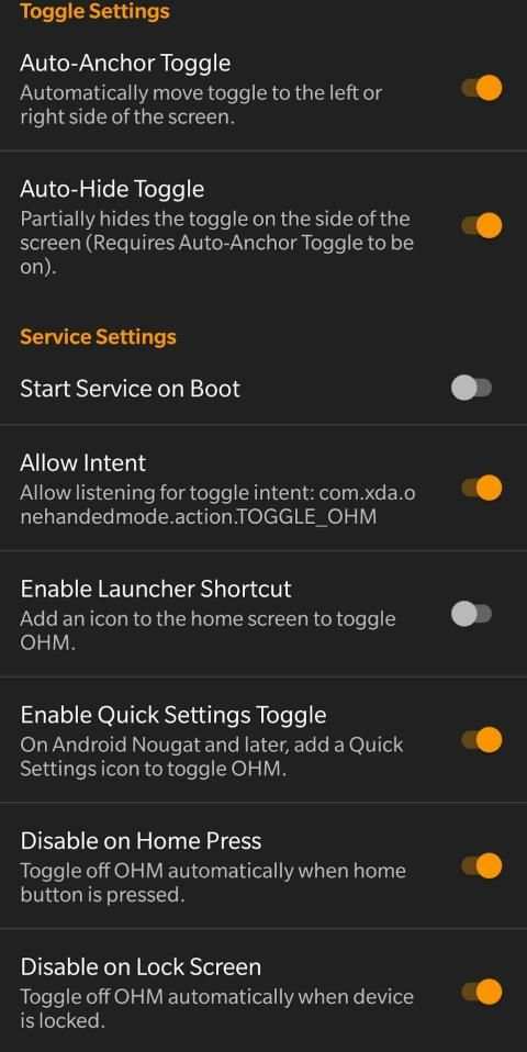 One-Handed Mode screenshot 1