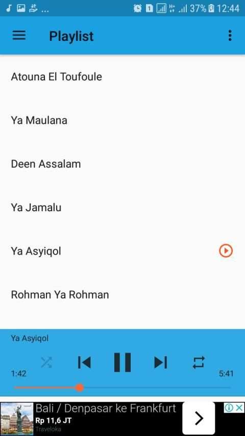 Nissa Sabyan Gambus mp3 Offline screenshot 1