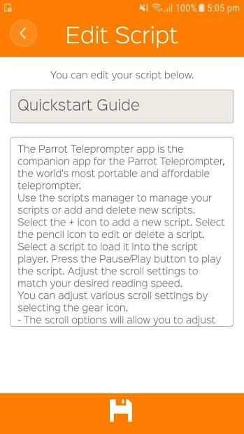 Parrot Teleprompter screenshot 6