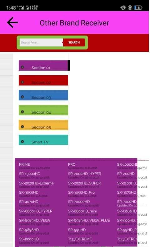All In One Dish Receiver Software Downloader स्क्रीनशॉट 3