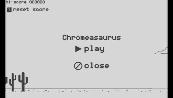 Chromeasaurus screenshot 4
