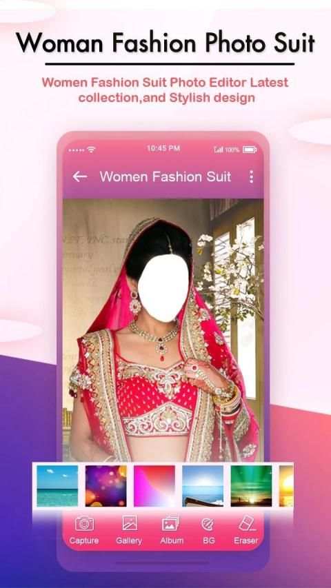 Women Fashion Photo Suit screenshot 3