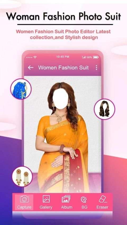 Women Fashion Photo Suit screenshot 4