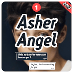 Messenger Chat With Asher Asher Angel - Simulation أيقونة
