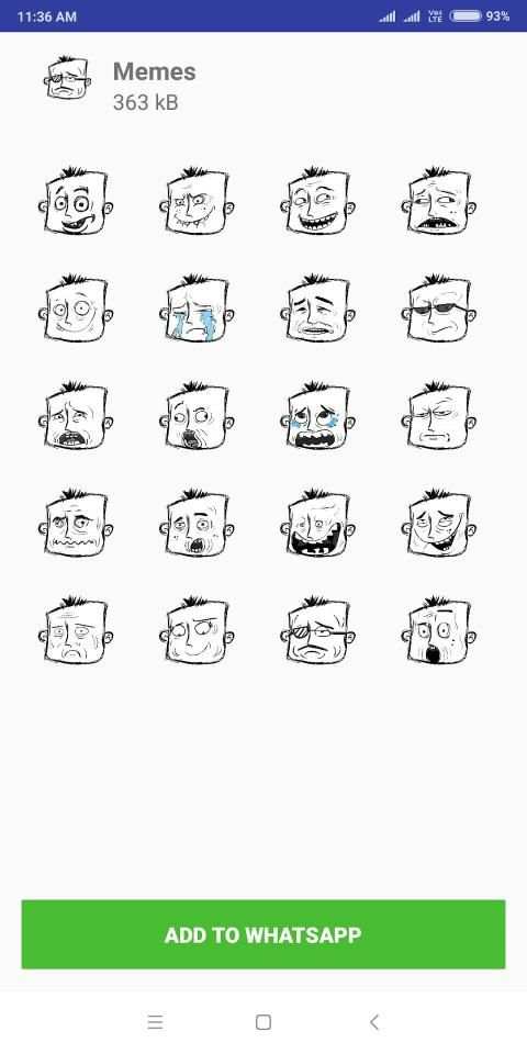 Stickers for love chatting messenger screenshot 5