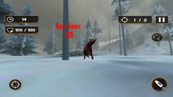 Sniper zombie games Dogs - Wild Hunter Game screenshot 1