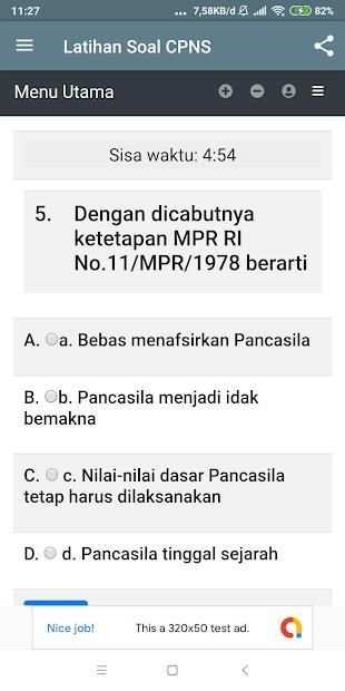 Latihan Soal CPNS screenshot 4