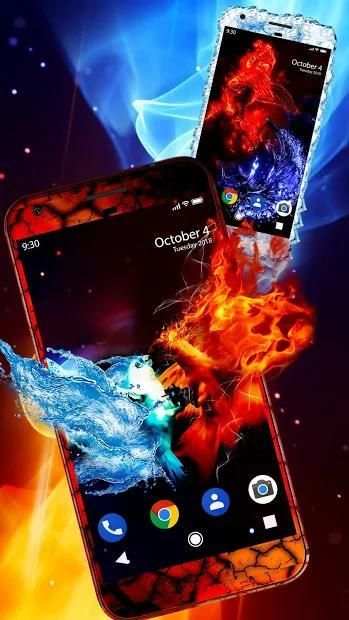 Ice & Fire APUS Live Wallpaper screenshot 4