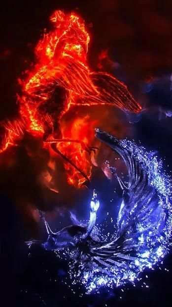 Ice & Fire APUS Live Wallpaper screenshot 2
