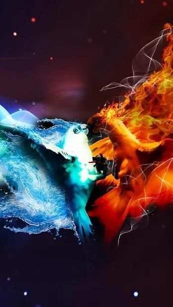 Ice & Fire APUS Live Wallpaper screenshot 1