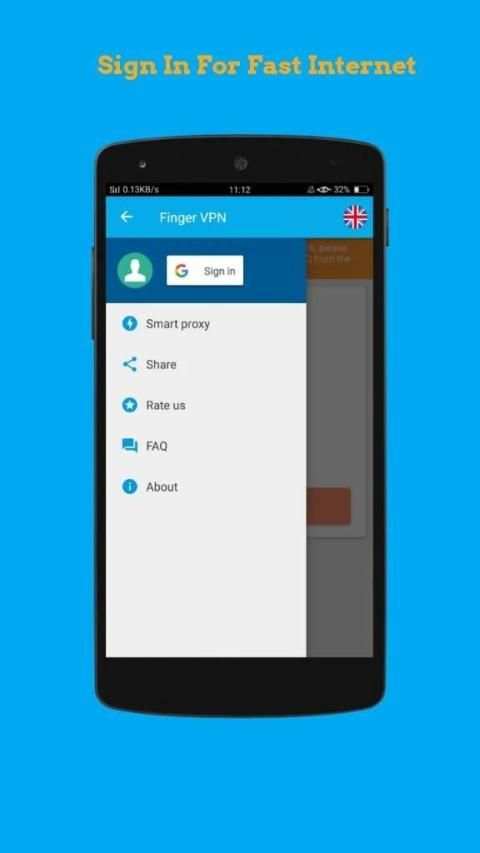 Finger VPN screenshot 1