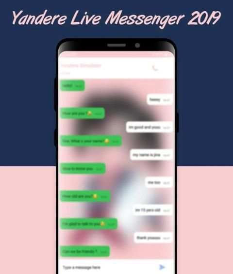 Yandere Simulator Live Messenger 2019 screenshot 1